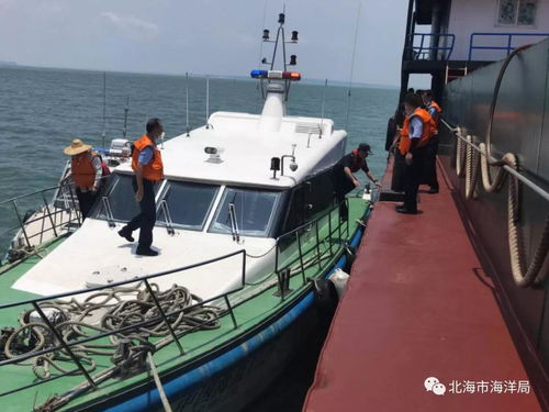 北海 湛江两市开展开展打击非法捕捞 非法采砂联合执法行动